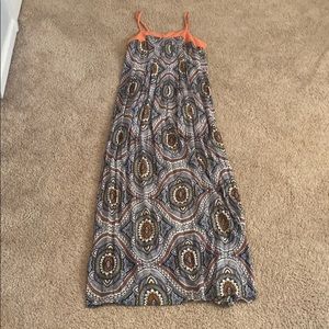 XHILIRATION BOHO MAXI DRESS